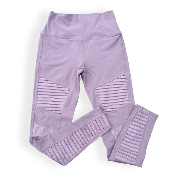 ALO Yoga Pants & Jumpsuits Alo Yoga Moto Leggings Smoky Quartz